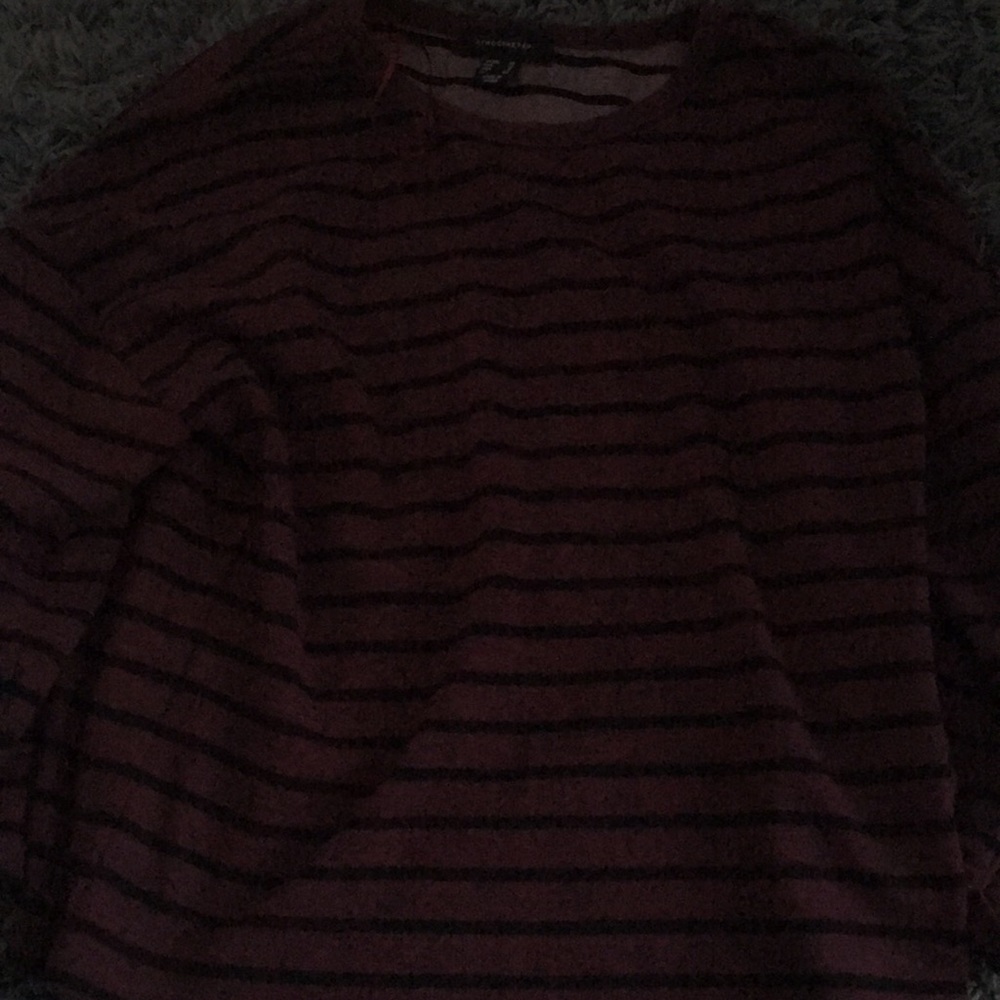 Red/Black Striped Shirt
